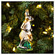 Canguro 13 cm vetro soffiato addobbo Albero di Natale  s2