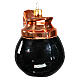 Coffee pot, 4 in, blown glass Christmas ornament s3