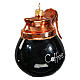 Coffee pot, 4 in, blown glass Christmas ornament s4