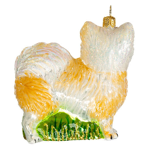 Chihuahua 10 cm vidrio soplado decoración Árbol de Navidad 4