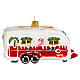 Caravana navideña decoración Árbol de Navidad 5 cm vidrio soplado s1