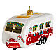 Caravana navideña decoración Árbol de Navidad 5 cm vidrio soplado s3