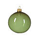Weihnachtsbaumkugeln, 6-teiliges Set, sortiert, Bordeaux/Grün/Rot, transparent, 80 mm, geblasenes Glas s2