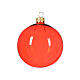 Bombka bożonarodzeniowa ze szkła dmuchanego 80 mm, różne, kolor bordowy czerwony zielony, wyk. przezroczyste s1