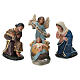Complete Nativity set 19 characters, in colored plaster for 10 cm Arte Barsanti nativity s2