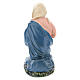 Estatua Virgen de rodillas yeso para belén 10 cm Arte Barsanti s2