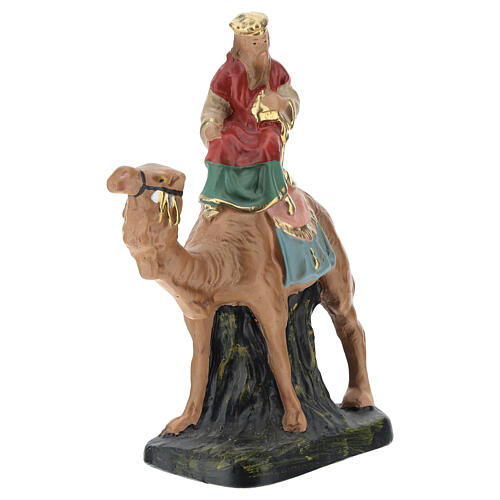 Wise Men plaster statue for Nativity Scene 10 cm 3