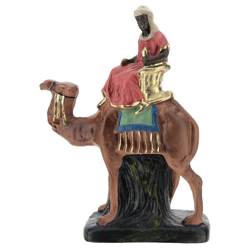Reyes Magos de yeso pintado a mano Arte Barsanti para belenes 10 cm 2