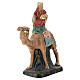 Three Kings set on camel in plaster, for 10 cm Barsanti nativity s3