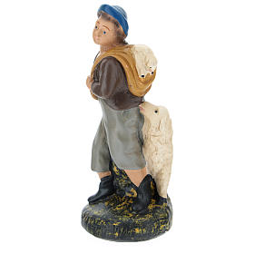 Pesebre Yeso Arte Barsanti: Estatua pastor con ovejas belenes de Arte Barsanti 15 cm