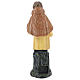 Statua pastore veste gialla in gesso presepe Arte Barsanti di 15 cm s2