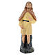 Figura pastor manto amarelo para presépio Arte Barsanti com peças de 15 cm de altura média s1