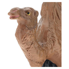 Camelo de pé Arte Barsanti gesso para presépio com figuras de 15 cm de altura média