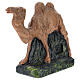 Camelo de pé Arte Barsanti gesso para presépio com figuras de 15 cm de altura média s3