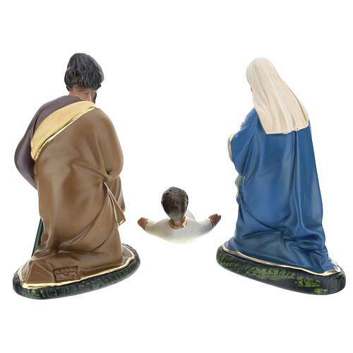 Holy Family statue, for 20 cm Arte Barsanti nativity in painted plaster 5