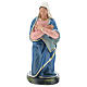 Figur der Maria aus Gips für Krippen handbemalt von Arte Barsanti, 20 cm s1