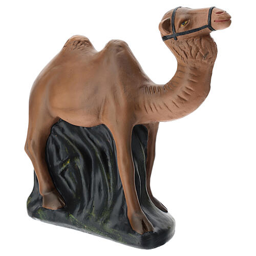 Kamel aus Gips für Krippen handbemalt von Arte Barsanti, 20 cm 3