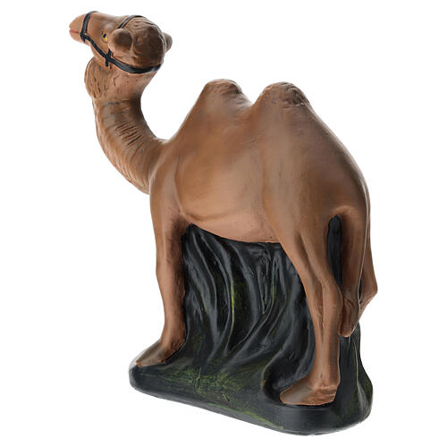 Camel statue in hand painted plaster, 20 cm Arte Barsanti nativity 4