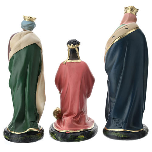 Drei Heiligen Könige aus Gips für Krippen handbemalt von Arte Barsanti, 20 cm 5