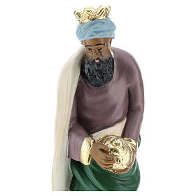 Moor King Caspar in plaster, for 20 cm Arte Barsanti