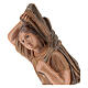 Bauer mit Holz auf den Schultern aus Gips für Krippen handbemalt von Arte Barsanti, 20 cm s2