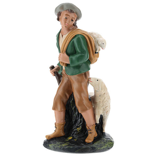 Figurka pasterz z owcami gips 20 cm Arte Barsanti 1