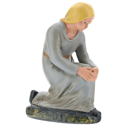 Figurka pastuszka klęcząca na kolanie gips 20 cm Arte Barsanti 4