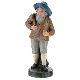 Old shepherd with hat and sack, for 20 cm Arte Barsanti Nativity 