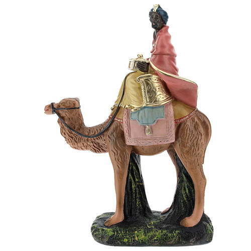 Black Wise Man on camel, for 20 cm Arte Barsanti Nativity  1