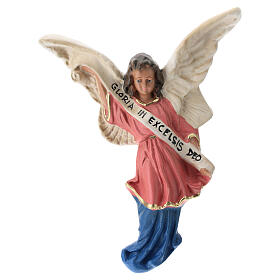 Engel Gloria für Krippen handbemalt von Arte Barsanti, 20 cm