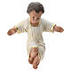 Statue Jesuskind aus Gips und bemalt für Krippen von Arte Barsanti, 30 cm s1