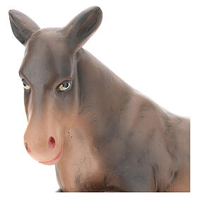 Plaster Nativity Scene: Donkey in plaster for Arte Barsanti Nativity Scene 30 cm Plaster Nativity Scene: Donkey in plaster for Arte Barsanti Nativity Scene 30 cm