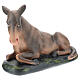 Donkey figurine in plaster, for 30 cm Arte Barsanti Nativity s3