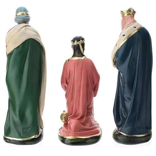 Drei heiligen Könige für Krippen handbemalt von Arte Barsanti, 30 cm 5