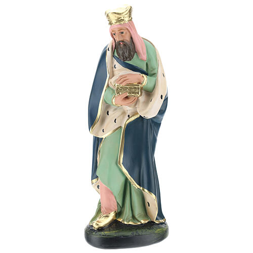 Wise Man Melchior in plaster for Arte Barsanti Nativity Scene 30 cm 3