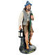 Shepherd with lantern and stick in plaster for Arte Barsanti Nativity Scene 30 cm s1