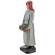 Farmer with vegetable basket in plaster for Arte Barsanti Nativity Scene 30 cm s3