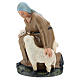 Statua pastorella con pecore gesso per presepe 30 cm Arte Barsanti s1