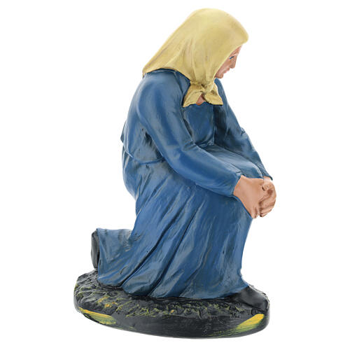 Kneeling farmer girl with veil, for 30 cm Arte Barsanti nativity 4