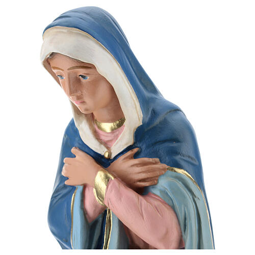 Virgin Mary in plaster for Arte Barsanti Nativity Scene 40 cm 2