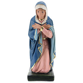 Virgen para belén 40 cm yeso coloreado Arte Barsanti