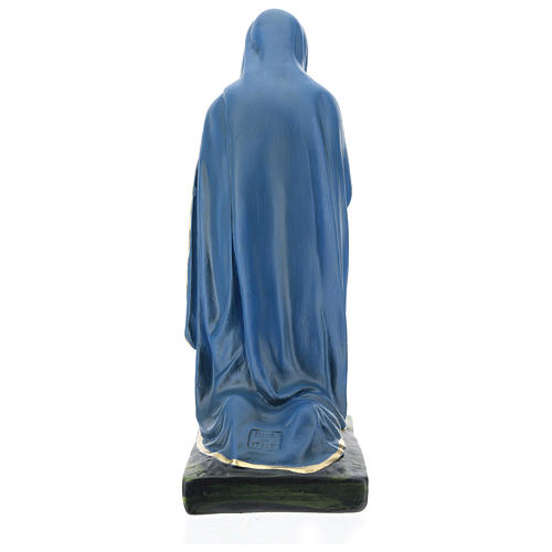 Virgen para belén 40 cm yeso coloreado Arte Barsanti 5