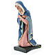 Virgem Maria gesso corado para presépio Arte Barsanti com figuras de 40 cm de altura média s3