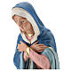 Virgin Mary in plaster, for 40 cm Arte Barsanti Nativity s2