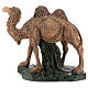 Estatua camello yeso belén 40 cm Arte Barsanti s1