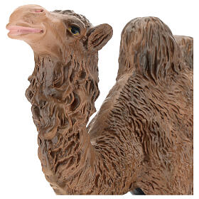 Camel figure in plaster, for 40 cm Arte Barsanti nativity