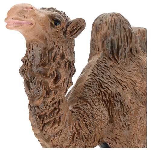 Camel figure in plaster, for 40 cm Arte Barsanti nativity 2