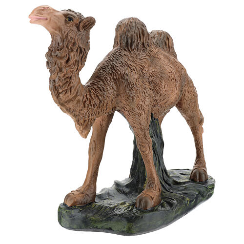 Camel figure in plaster, for 40 cm Arte Barsanti nativity 3