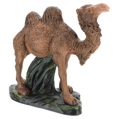 Camel figure in plaster, for 40 cm Arte Barsanti nativity 4