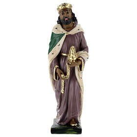 Moor Wise Man in plaster, for 40 cm Arte Barsanti Nativity